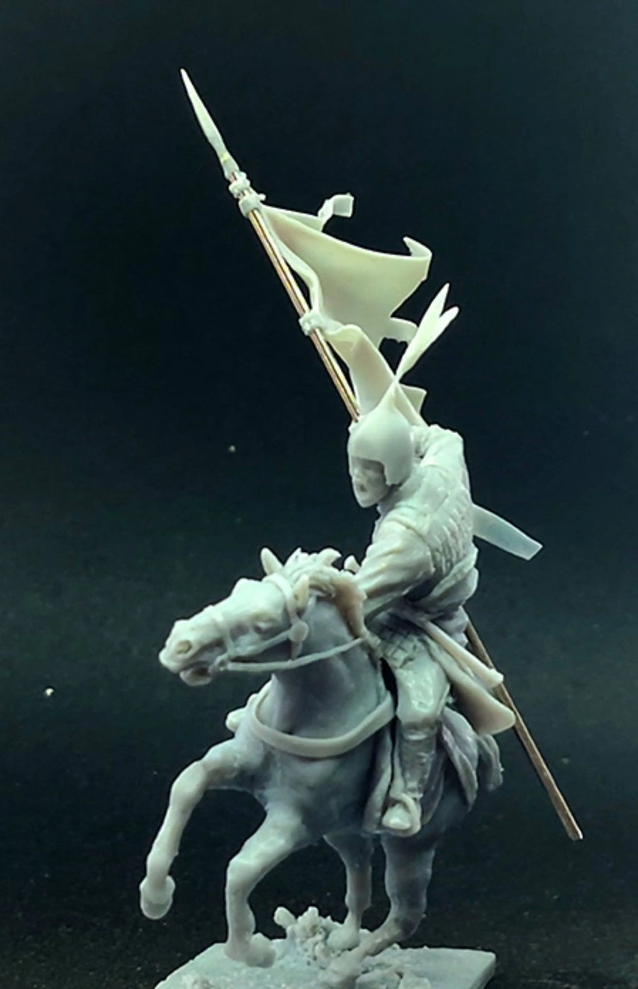 1/56 Resin Soldier Model Kits Figure Colorless and Self-Assembled GD-5601