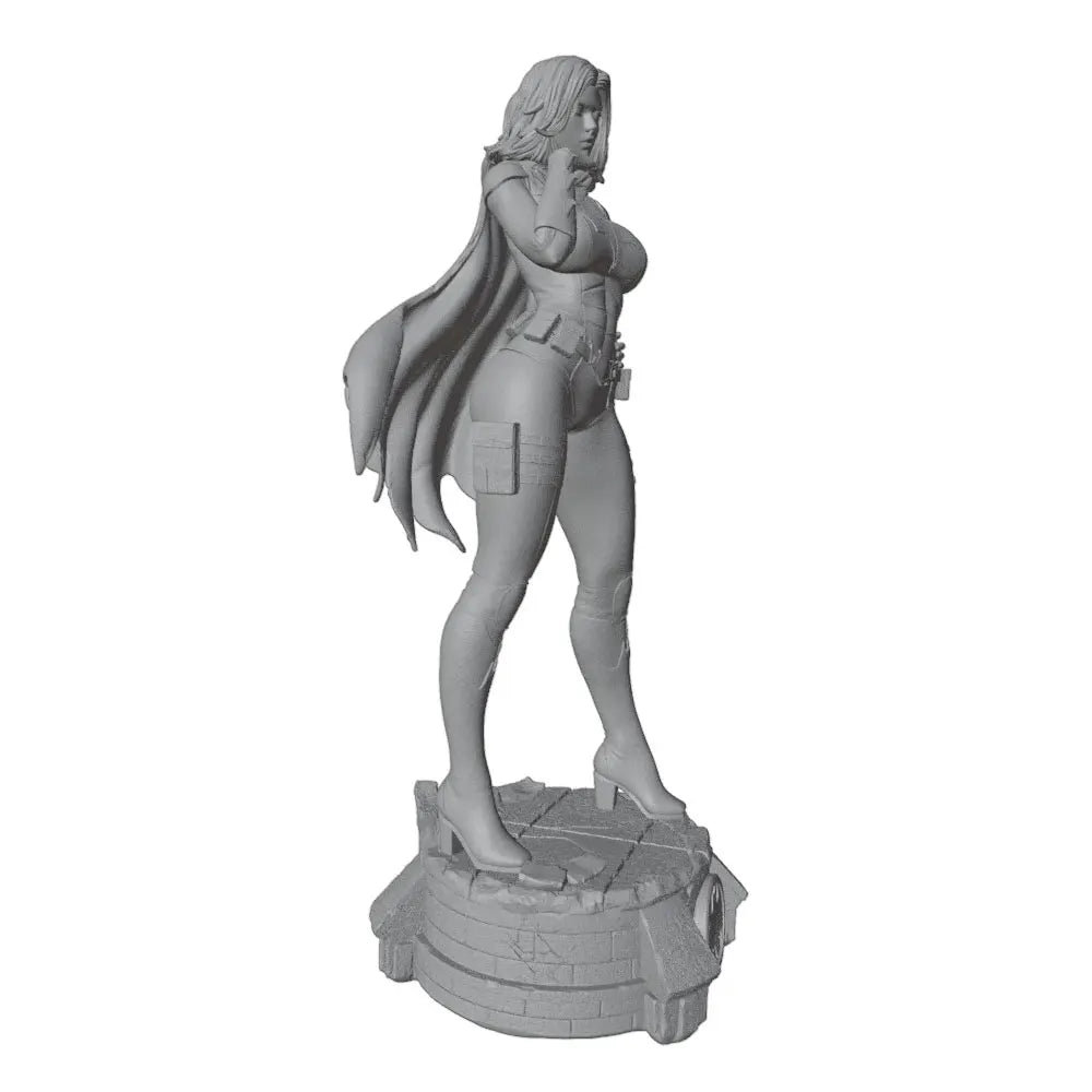 1/24 Red-Haired Tactical Commando, Resin Model Figure Kit, Anime Theme, Unassembled and Unpainted