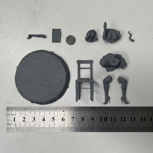 1/24 Magic Teacher, Resin Model Figure Kit, Fantasy Theme, Unassembled and Unpainted