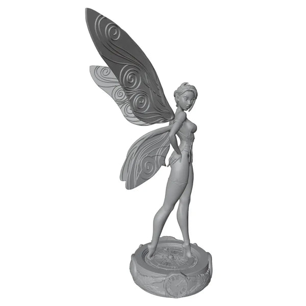 1/24 Fairy, Resin Model Figure Kit, Fantasy Theme, Unassembled and Unpainted
