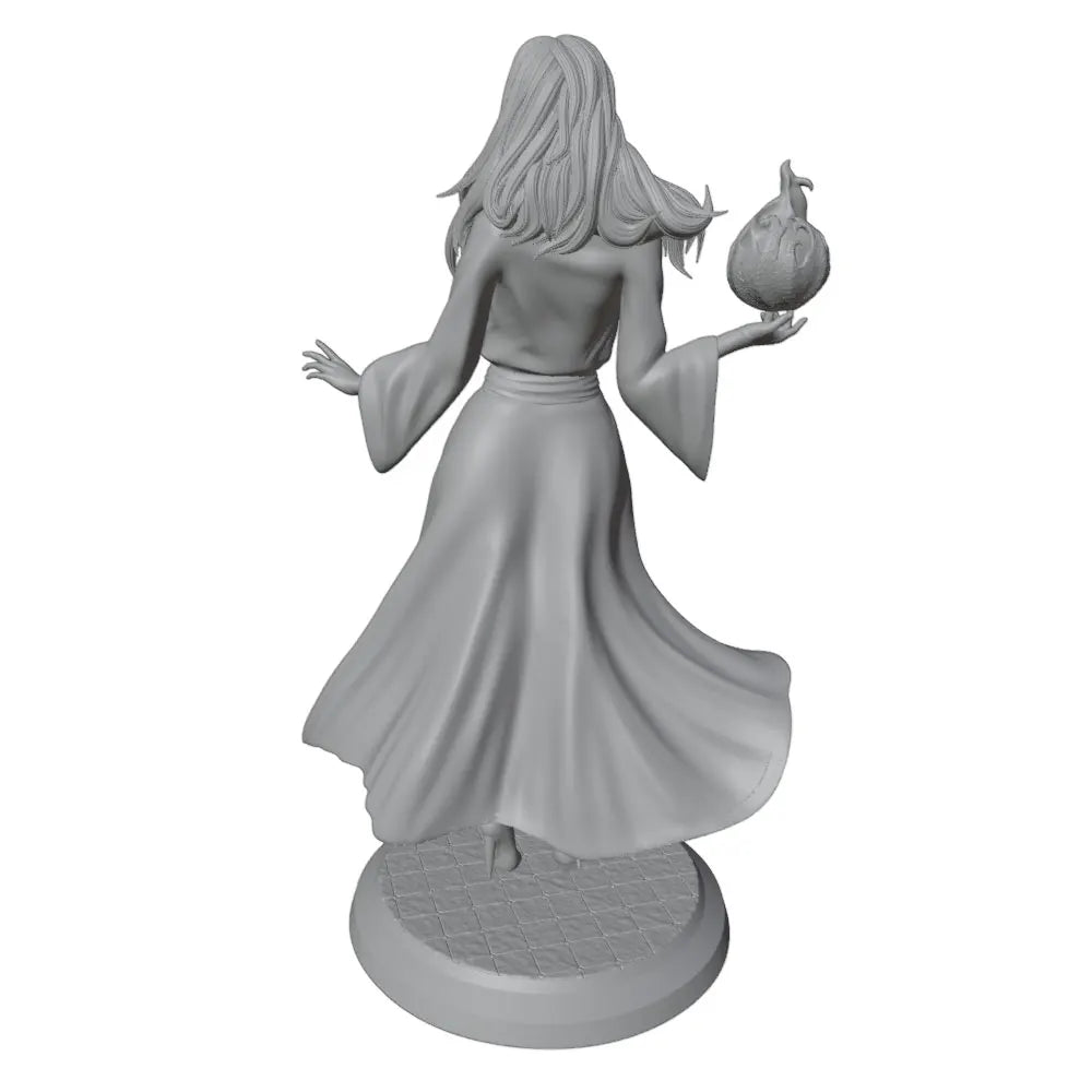1/24 Sorceress Characters, 4 Figures, Resin Model Figure Kit, Fantasy Theme, Unassembled and Unpainted