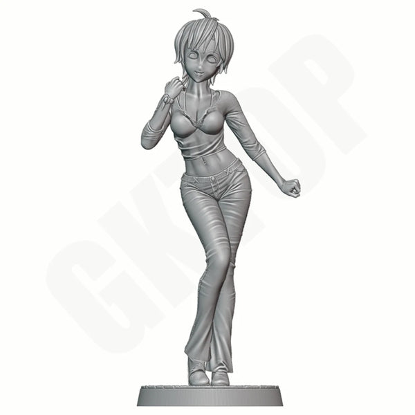 1/24 Beauty, Resin Model Figure Kit, Anime Theme, Unassembled and Unpainted