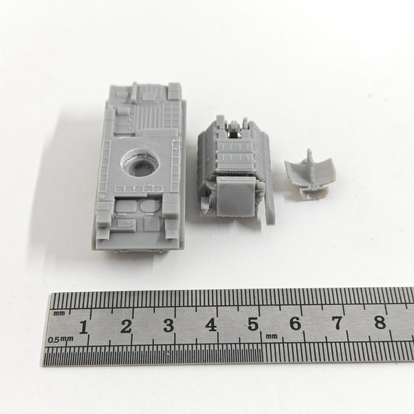 1/144 Cold War Soviet 9K331 Tor SAM System, Resin Model Vehicle Kit, Unassembled and Unpainted