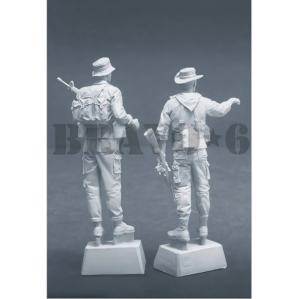 1/35 Vietnam War US Special Forces, 2 Figures, Resin Model Figure Kit, Unassembled and Unpainted