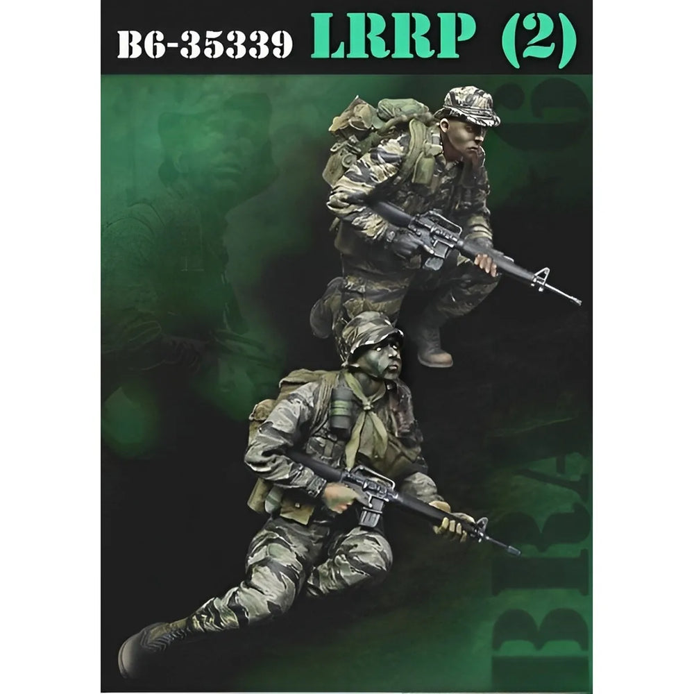 1/35 Vietnam War American Commando, 4 Figures, Resin Model Figure Kit, Unassembled and Unpainted