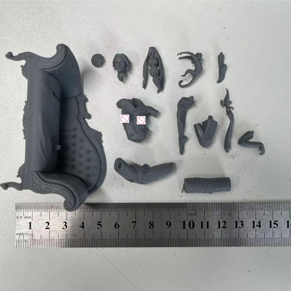 Classical Indian Princess, Resin Model Figure Kit, Historical Theme, Unassembled and Unpainted