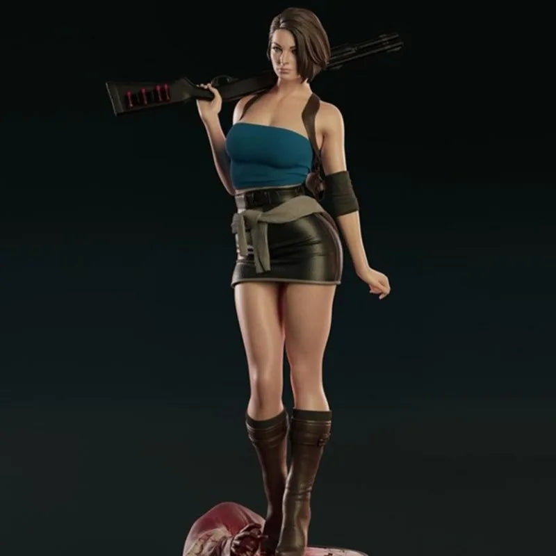 1/18 Female Fantasy Adventurer, Resin Model Figure Kit, Fantasy Theme, Unassembled and Unpainted