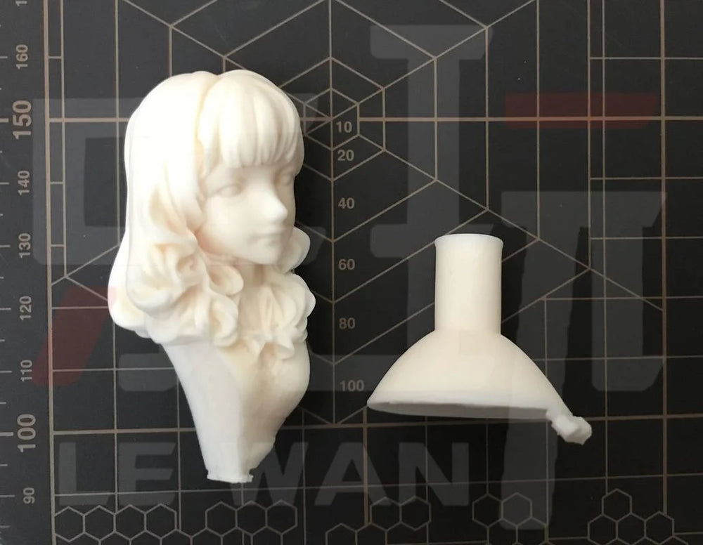 Schoolgirl, Resin Model Bust Kit, Anime Theme, Unassembled and Unpainted