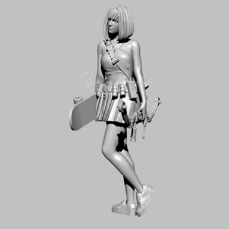 1/35 Fashionable Pin-up, Resin Model Figure Kit, Unassembled and Unpainted