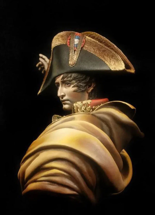 1/10 Napoleonic Napoleon Bonaparte, Resin Model Bust Kit, Unassembled and Unpainted