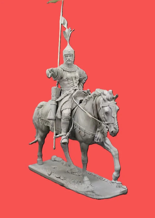 1/24 Napoleonic Cavalry, Resin Model Figure Kit, Unassembled and Unpainted