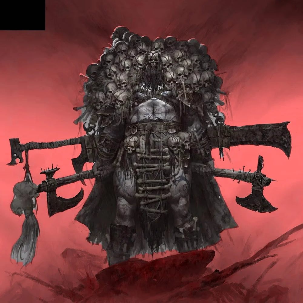 1/24 Dark Fantasy Chaos Demon Warrior, Resin Model Figure Kit, Fantasy Theme, Unassembled and Unpainted