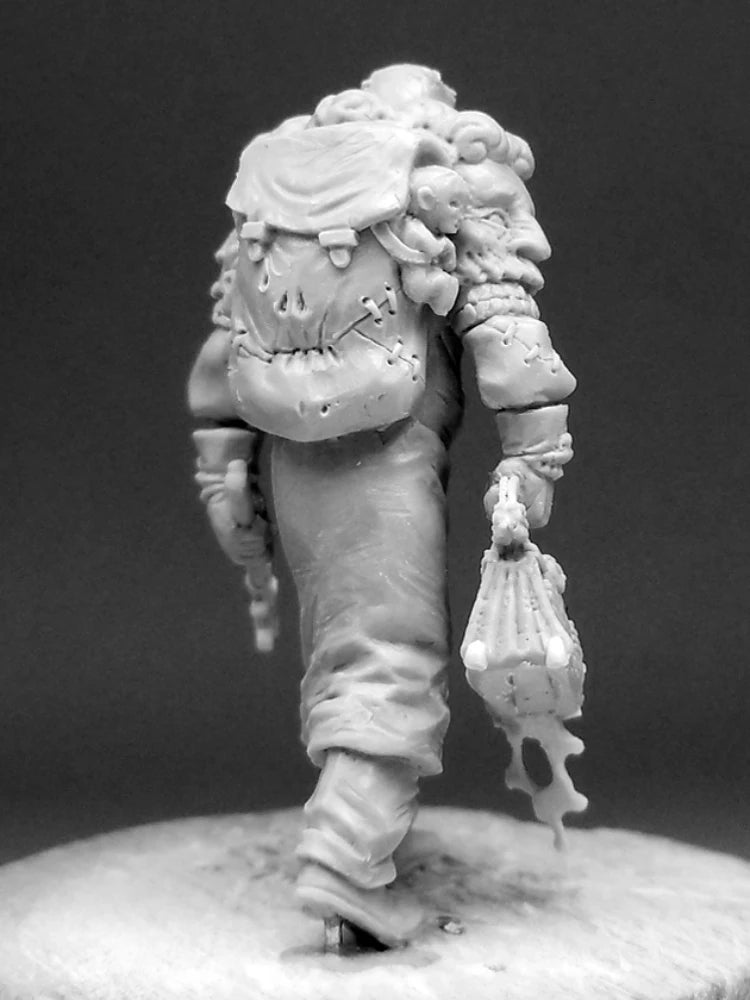 30mm Wizard Scholar, Resin Model Figure Kit, Fantasy Theme, Unassembled and Unpainted