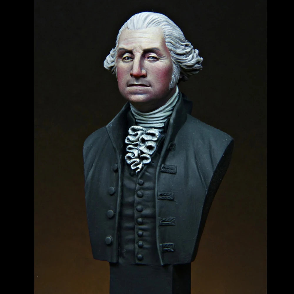 1/12 Founding Era George Washington, Resin Model Bust Kit, Historical Theme, Unassembled and Unpainted