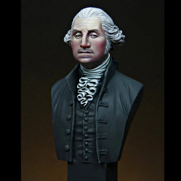 1/12 Founding Era George Washington, Resin Model Bust Kit, Historical Theme, Unassembled and Unpainted
