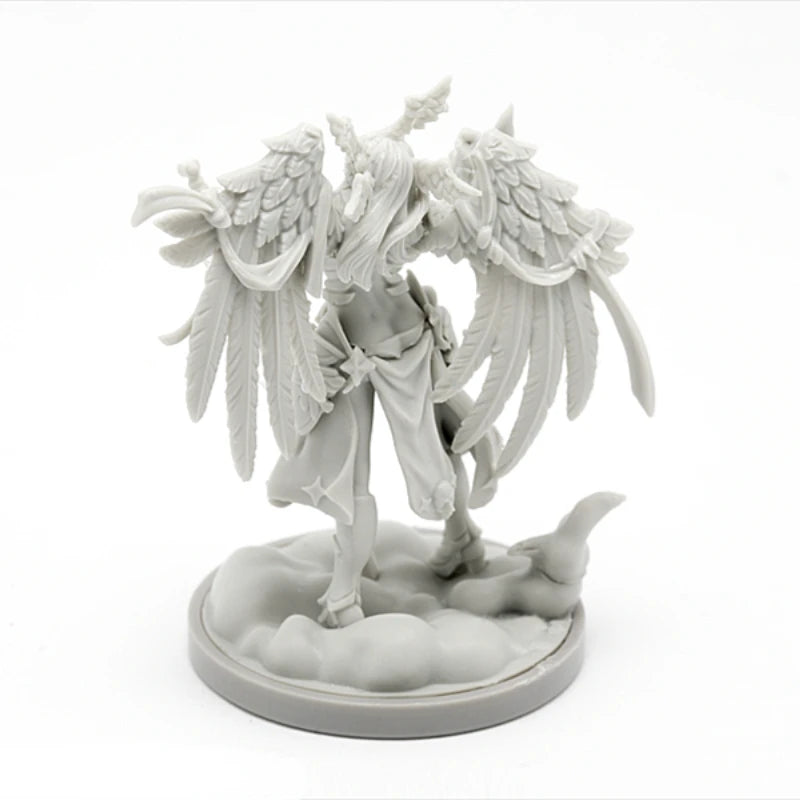30mm Valkyrie Warrior, Resin Model Figure Kit, Fantasy Theme, Unassembled and Unpainted