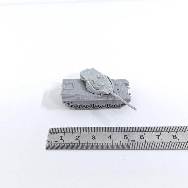 1/144 Cold War Leopard C2 Main Battle Tank, Resin Model Vehicle Kit, Unassembled and Unpainted