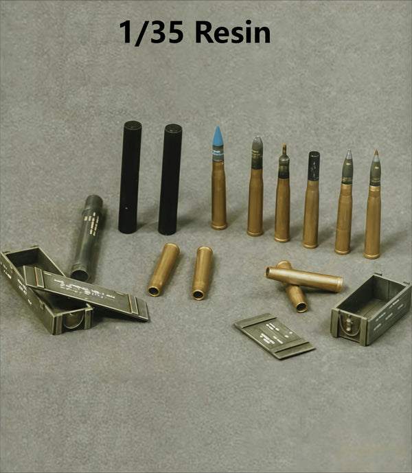 1/35 WWII Ordnance Supply Pile, Resin Model Accessory Kit, Unpainted