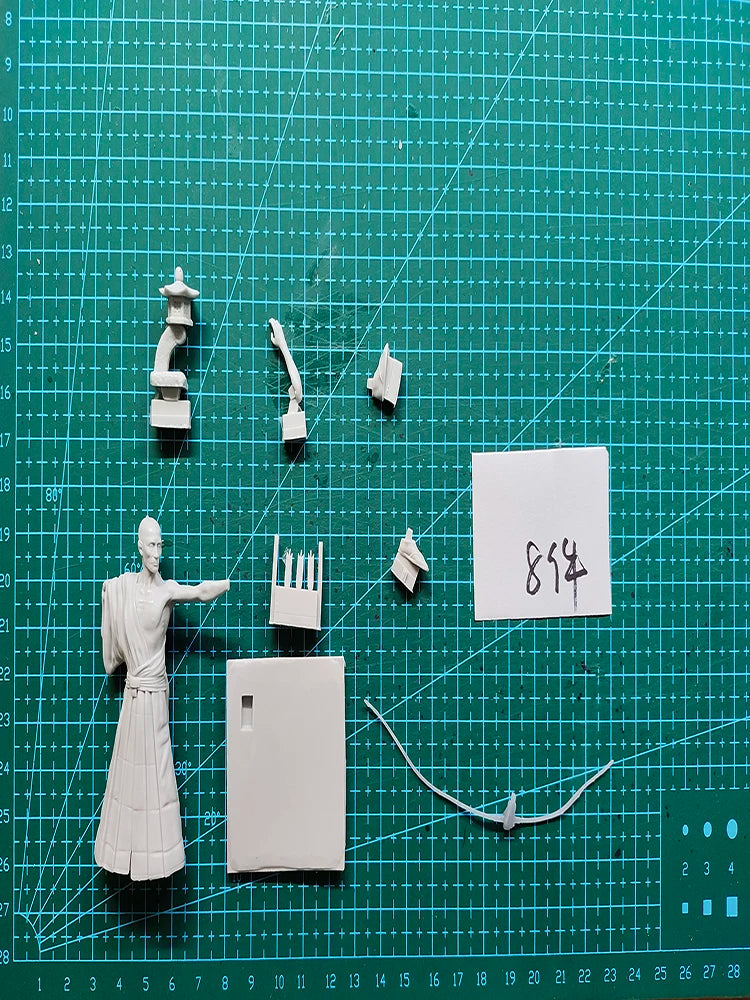 1/24 Ancient Fantasy Archer Officer, Resin Model Figure Kit, Fantasy Theme, Unassembled and Unpainted