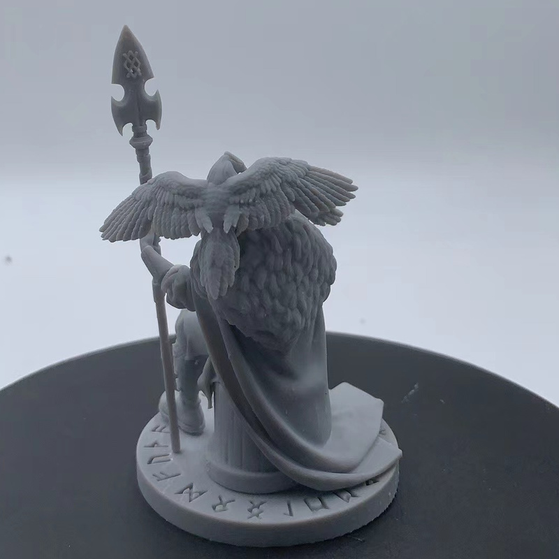 1/24 Odin, Resin Model Figure Kit, Mythology Theme, Unassembled and Unpainted