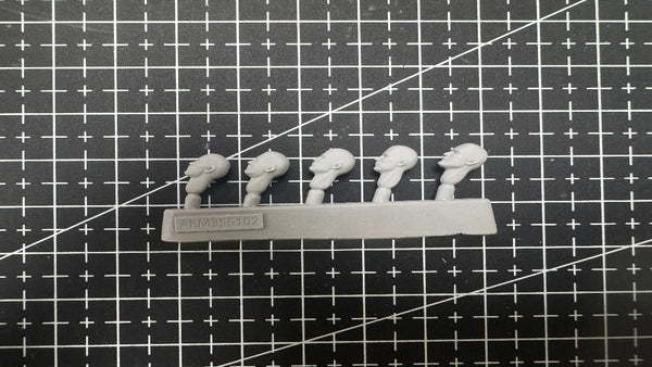 1/35 Modern Soldier Head Parts, 12 Figures, Resin Model Bust Kit, Unassembled and Unpainted