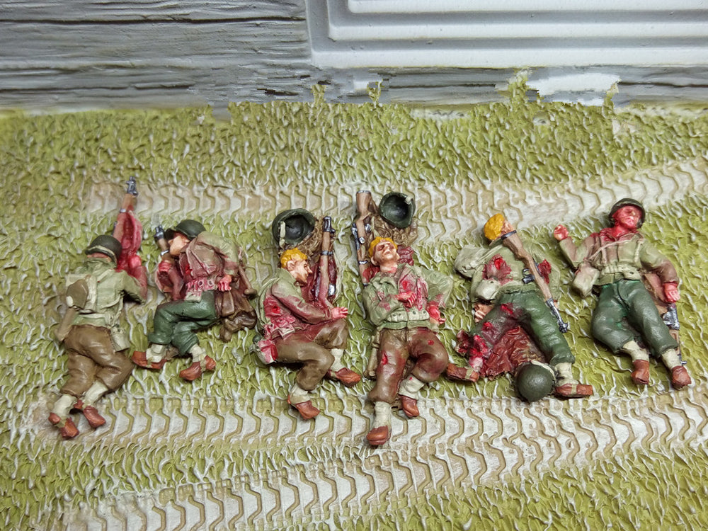 1/72 Modern US Army Soldiers, 6 Figures, Resin Model Figure Kit, Unassembled and Unpainted