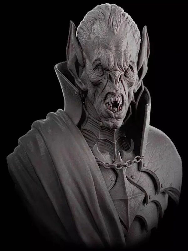 1/10 Dark Fantasy Vampire Soldier, Resin Model Bust Kit, Fantasy Theme, Unassembled and Unpainted