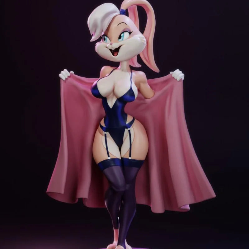 1/24 Bunny Girl Anime Character, Resin Model Figure Kit, Anime Theme, Unassembled and Unpainted