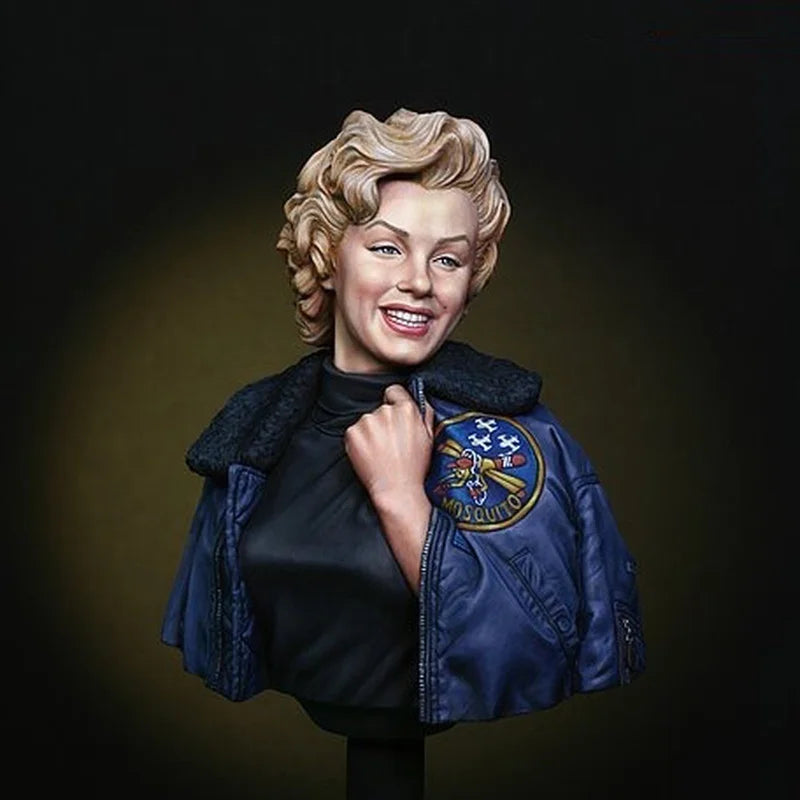 1/10 Marilyn Monroe Celebrity, Resin Model Bust Kit, Unassembled and Unpainted