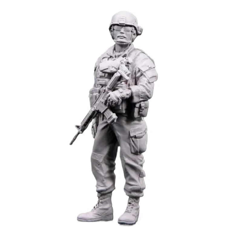 1/35 Modern US Army Special Forces Soldier, Resin Model Figure Kit, Unassembled and Unpainted