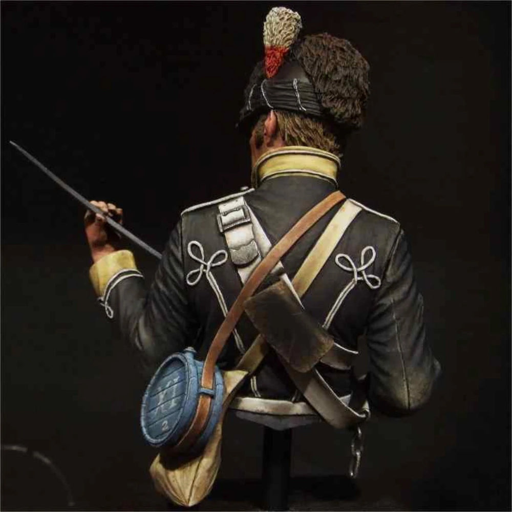 1/9 Napoleonic British Cavalry, Resin Model Bust Kit, Unassembled and Unpainted