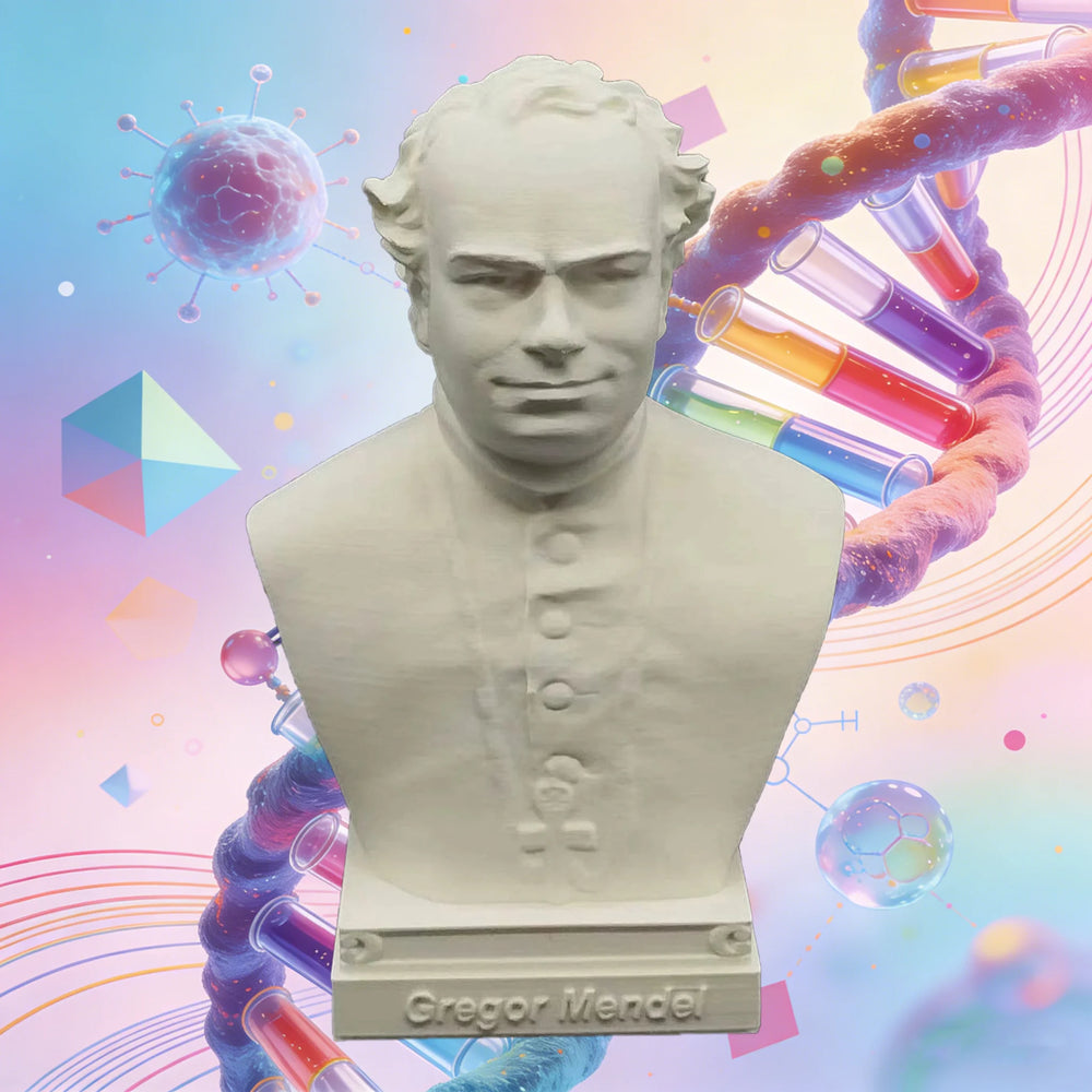 Historical Famous Scientists, 5 Figures, Resin Model Bust Kit, Historical Theme, Unassembled and Unpainted