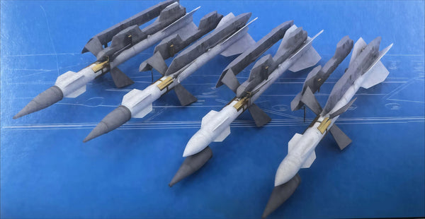 1/48 Cold War Aircraft Ordnance Mount, Resin Model Aircraft Kit, Unassembled and Unpainted