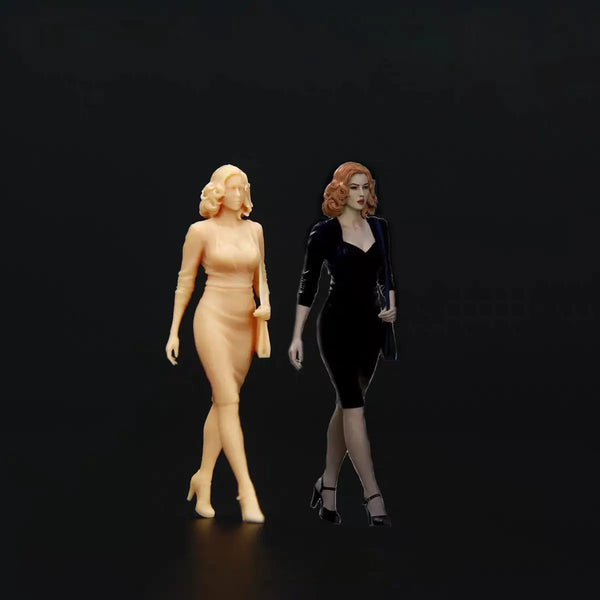 1/25 Monica Bellucci Malèna, Resin Model Figure Kit, Unassembled and Unpainted