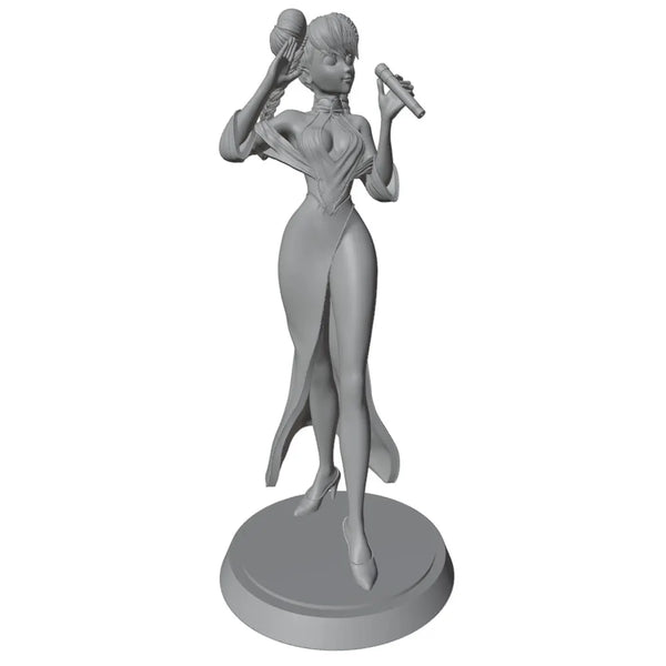 1/24 Business Woman, Resin Model Figure Kit, Unassembled and Unpainted