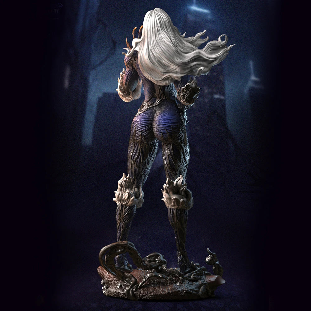 1/24 Warrior with Staff, Resin Model Figure Kit, Fantasy Theme, Unassembled and Unpainted