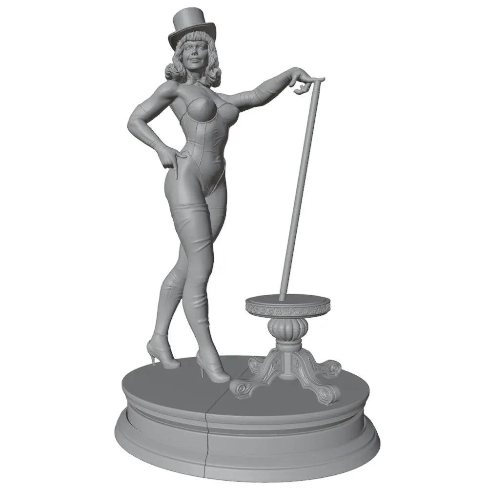 1/24 Sexy Magician Pinup, Resin Model Figure Kit, Unassembled and Unpainted