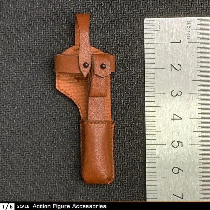 1/6 WWII German C96 Mauser Holster, Resin Model Accessory Kit, Unpainted