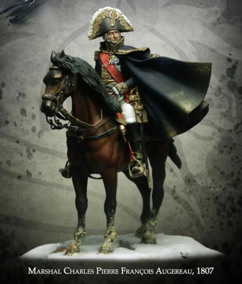 1/32 Napoleonic French Marshal, Resin Model Figure Kit, Unassembled and Unpainted