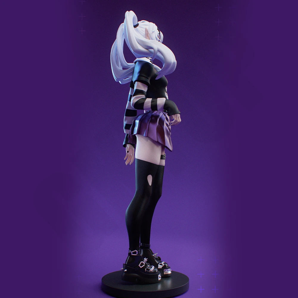 1/24 Goth Frieren, Resin Model Figure Kit, Anime Theme, Unassembled and Unpainted