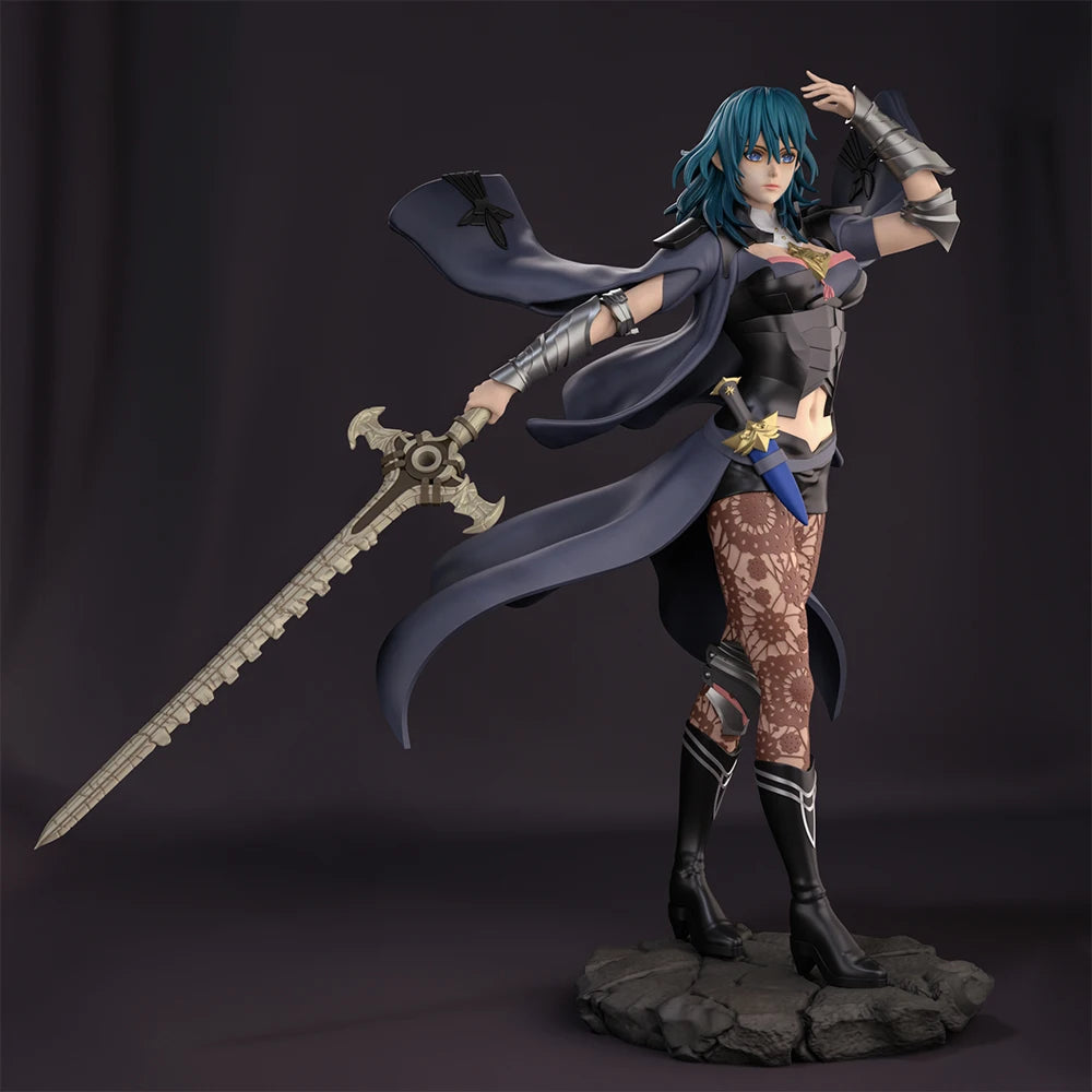 1/24 Sorceress Warrior, Resin Model Figure Kit, Anime Theme, Unassembled and Unpainted