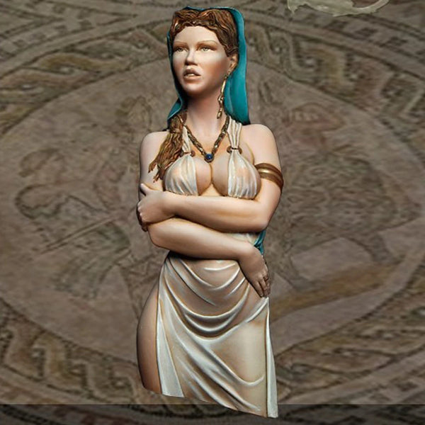 1/10 Classical Fantasy Maiden, Resin Model Bust Kit, Fantasy Theme, Unassembled and Unpainted
