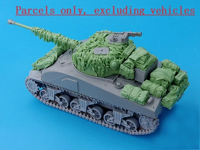 1/35 WWII Sherman Firefly Tank, Resin Model Vehicle Kit, Unassembled and Unpainted