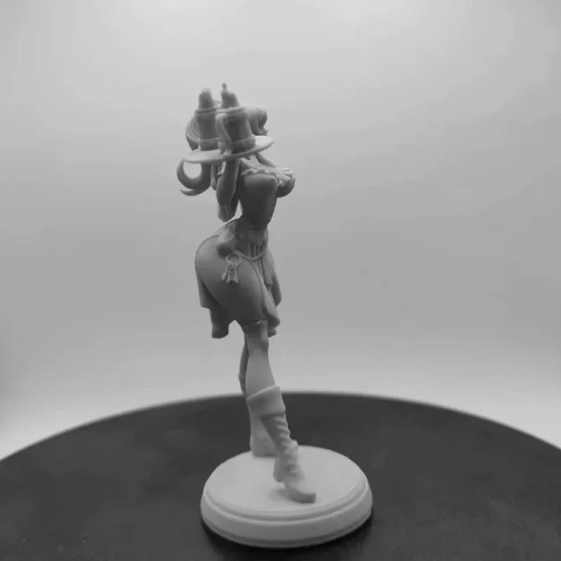 1/24 Medieval Tavern Maid, Resin Model Figure Kit, Unassembled and Unpainted