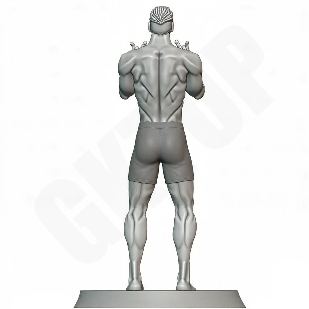 1/24 Muscular Male, Resin Model Figure Kit, Unassembled and Unpainted