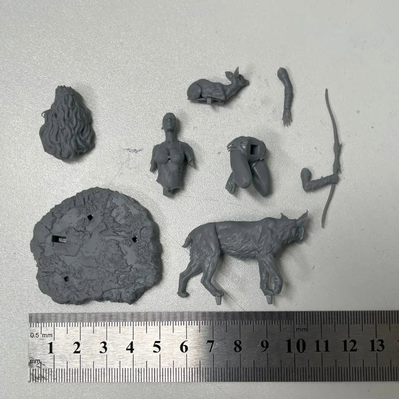 1/24 Ancient Greek Goddess Artemis, Resin Model Figure Kit, Unassembled and Unpainted