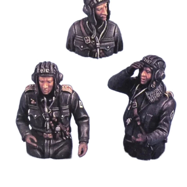 1/35 Cold War Soviet Tank Crew in Winter Uniforms, 4 Figures, Resin Model Figure Kit, Unassembled and Unpainted