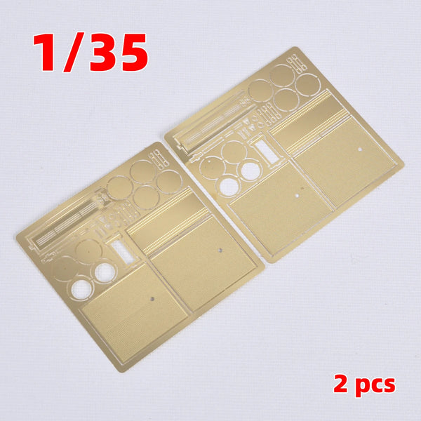 1/35 Cold War Tank Photo-Etch Parts, Resin Model Accessory Kit, Unpainted