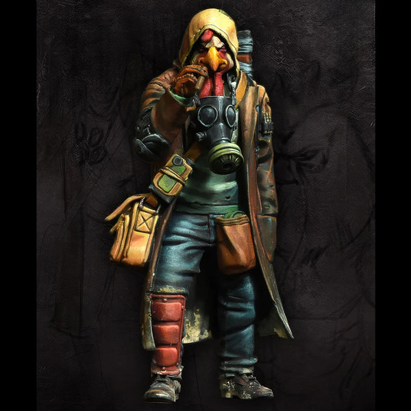 1/24 Dr Calm Tactical Survivor, Resin Model Figure Kit, Fantasy Theme, Unassembled and Unpainted
