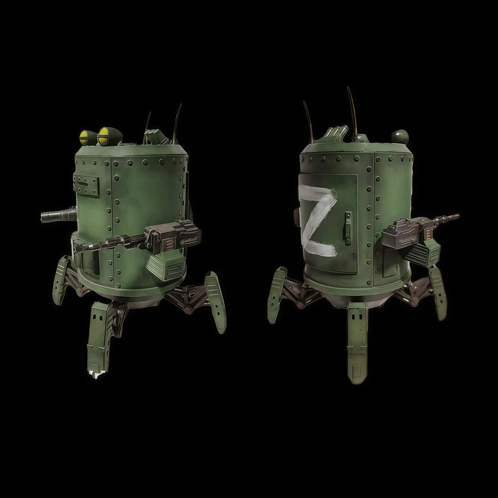 1/35 Wagner Quadruped Mecha, Resin Model Mecha Kit, Sci-Fi Theme, Unassembled and Unpainted